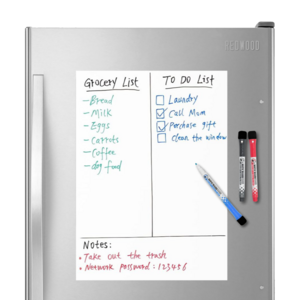 레드우드 냉장고 자석 화이트보드 캔버스형