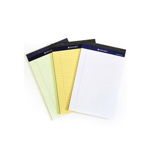 옥스포드 리갈 패드 A5 40매 브랜빌 Legal Pad, 흰색