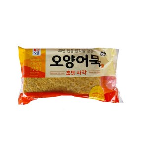 [사조오양]참맛사각어묵 1kg 1박스 10개입, 1개