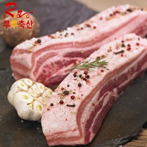 [루루축산] 삼겹살 보쌈수육용 500G+500G 총 1kg, 1개