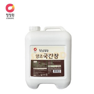 청정원 대상 햇살담은 양조 국간장, 13L, 1개