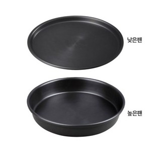 국산 경질 오븐 빵팬 피자틀 제빵 피자팬 높은.낮은 8size, 높은 9인치(260x40mm), 1개