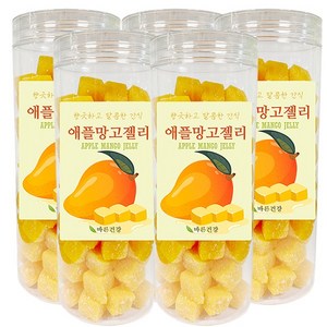 국내 HACCP 인증 프리미엄 애플망고 젤리 국내가공, 5개, 500g