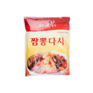 중찬명가 짬뽕육수 짬뽕분말 짬뽕다시 짬뽕 조미료 500g, 10개