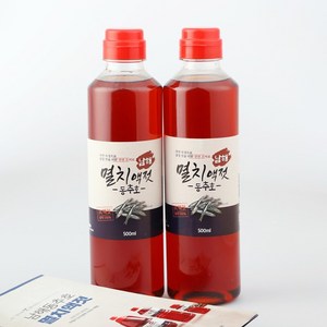 [엄지척농산물] 100%국산 남해안 멸치액젓, 1개, 500ml