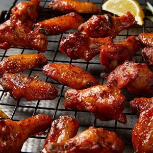 BBQ 비비큐치킨 매콤달콤 구운 닭날개 1팩, 1개