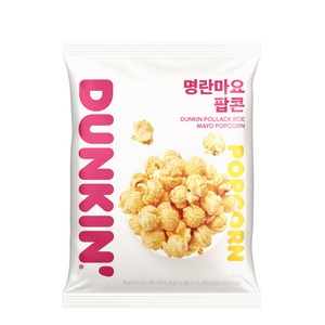 던킨도너츠 명란마요 팝콘, 75g, 4개