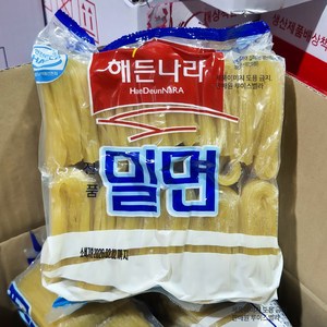 부산밀면 10인분 밀면사리2kg 해든나라 haccp 밀면사리, 2kg, 4개