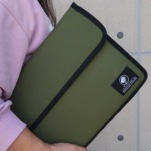NO.10A 노트북 파우치-카키, 15인치~17인치:42x32cm-카키