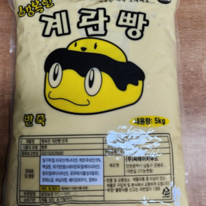 계란빵 땅콩빵 바나나빵 반죽 홈베이킹 재료, 5kg, 1개