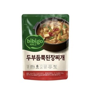 비비고 두부듬뿍된장찌개, 460g, 18개