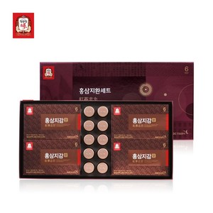 정관장 홍삼지환 홍삼지감 50ml x 20p + 홍력환 3.75g x 10p 세트 + 쇼핑백, 1세트