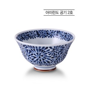 아이린도 클래식 팔각공기대접 핸드메이드 소성 1400도, 상징당초 대(12.5cm), 1개