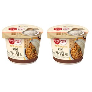 CJ 햇반컵반 치킨커리덮밥, 278g, 6개