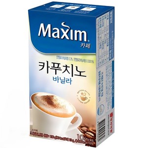 맥심 카페 카푸치노 바닐라, 13g, 10개입, 6개