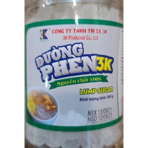 Duong PHEN3K 등펜 락슈가 얼음설탕 500g WORLDFOOD, 1개