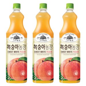 가야 복숭아농장 1.5L x 1개