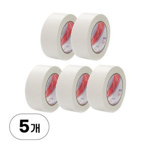 종이 마스킹 테이프 대용량 세트 5개 10개 20mm 50mm 셀프 인테리어 태이프 작업도구, R99641W(50mm*20M