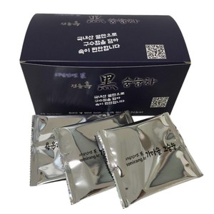 가마솥 그숭늉 [연하고 구수한] 화타식 검게태운 흑숭늉차 친환경티백제품 개별포장, 1박스, 30개입, 2g