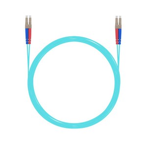 NEXT LL303MM-10G 3M 10G LC-LC 광 패치코드 케이블 3M/멀티모드/점, 3m, 아쿠아, 1개