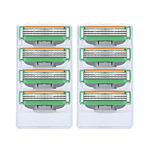 질레트 호환용 면도날 1+1 마하3 센서티브, 2팩, 4개입