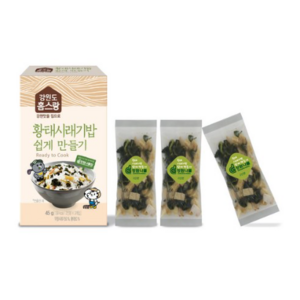 홈스랑 황태 시래기밥 쉽게 만들기, 45g, 1개