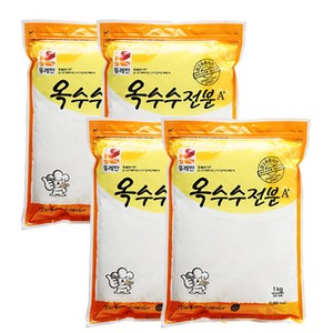 뚜레반 옥수수 전분 A+, 1kg, 4개