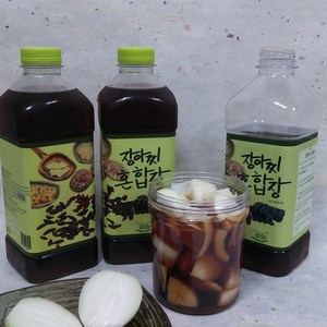 장아찌공방빚고담고 장아찌혼합장, 1000ml, 3개