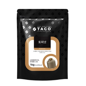 타코 토피넛 프라페믹스, 1000g, 1개입, 3개