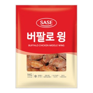 사세 버팔로윙 (냉동) 플러스X, 2개, 1kg