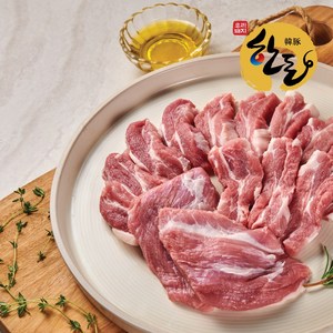 오미장 한돈 등심덧살 가브리살, 등심덧살500g, 500g, 1개