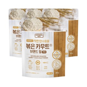 내추럴박스 볶은 카무트 분말 250g, 4개