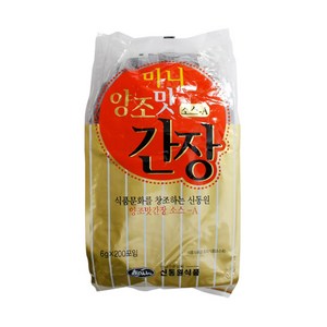 미니간장(신동원 6gx200ea)X10 식자재 저염회간장, 1.2kg, 10개