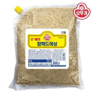 오뚜기 오쉐프 참깨 드레싱 1kg (소스), 1개