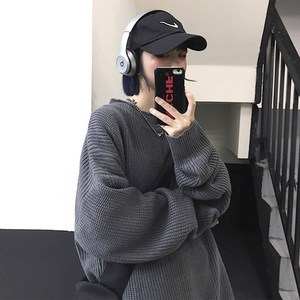 울트라패션 라덴 베이직 돌돌 라운드넥 니트