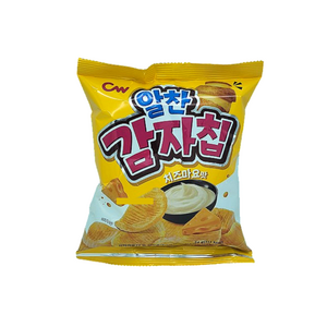 청우 알찬 감자칩 치즈마요맛, 10개, 24g