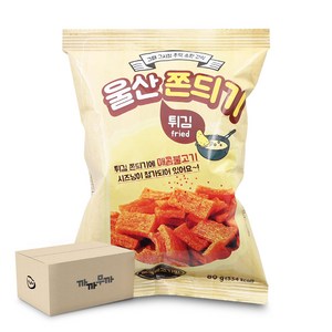 싱싱 울산쫀듸기 매콤불고기맛 스낵, 80g, 16개