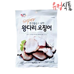 정화식품 슈퍼 쫄깃쫄깃 통통한 왕다리 오징어 45g, 10개