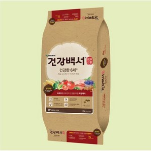 건강백서 생선 건강한 6세 플러스 애견사료, 10.2kg, 1개