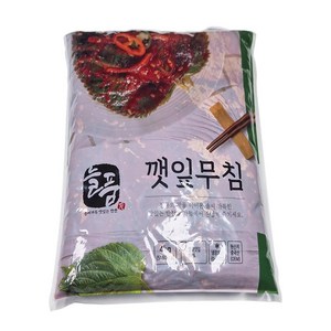 반찬단지 깻잎무침, 4kg, 1개