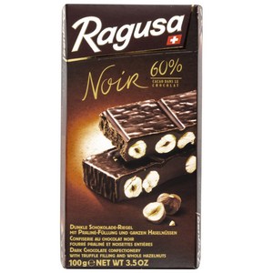 Ragusa 라구사 느와르 스위스 초콜릿 100g x 4개