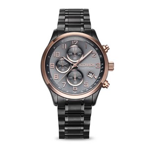 스콜피온시계 남성용 크로노그래프 디버클 메탈 시계 43mm SP3348M