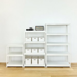 간편조립 펜트리 철제선반 무볼트 베란다 조립식 앵글 창고 경량랙 중량랙, 400x800, 4단 (9T 양면 합판), 1200