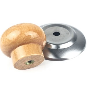 나무 냄비 뚜껑 손잡이 플라스틱 핸들 꼭지 교체 부품 부속 주방, 단품, 1개