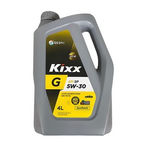 KIXX G 5W30 SP 4L 가솔린 엔진오일, 1개