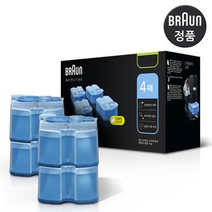 BRAUN 클린 앤 리뉴 면도기 세정액