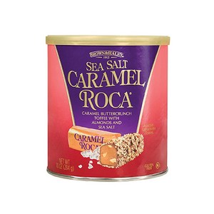 아몬드 로카 씨 쏠트 카라멜 로카 Almond Roca Sea Salt Caamel Roca Caniste 10 oz, 1개, 284g