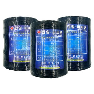 한일 씨씨론 철사대체용 작물 유인줄 내림줄 수평줄 유인끈, 600m, 1개