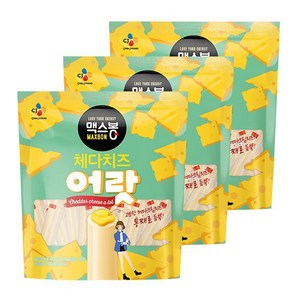 CJ 맥스봉 체다치즈 어랏 소세지 400g, 3개