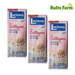 콜라겐함유 Lactasoy Soymilk plus Callagen 콜라겐 함유 두유 250ml X 36개 woldfood